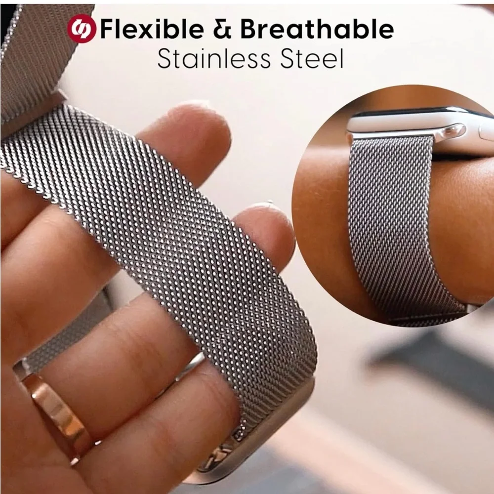 NWT Apple Watch Expandable Band, Silver